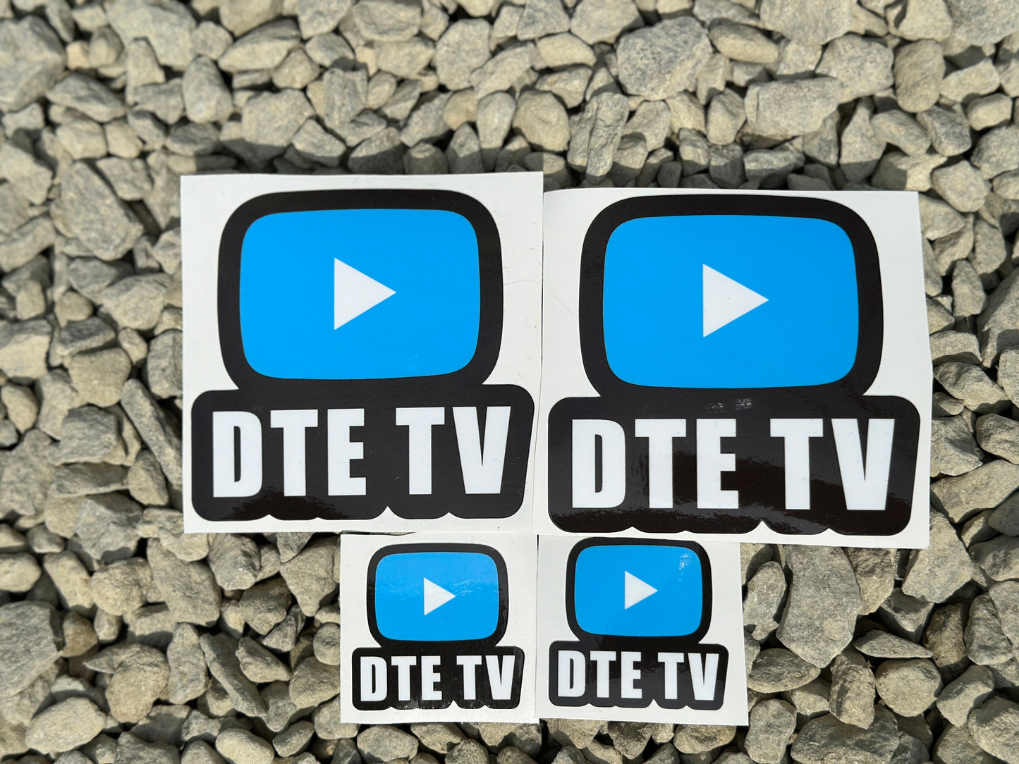 DTE TV stickers