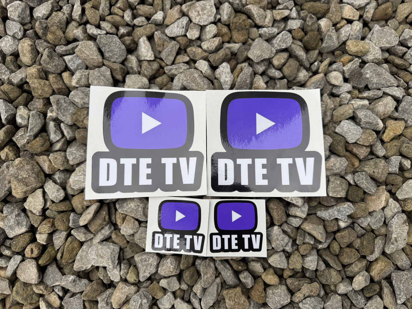 DTE TV stickers