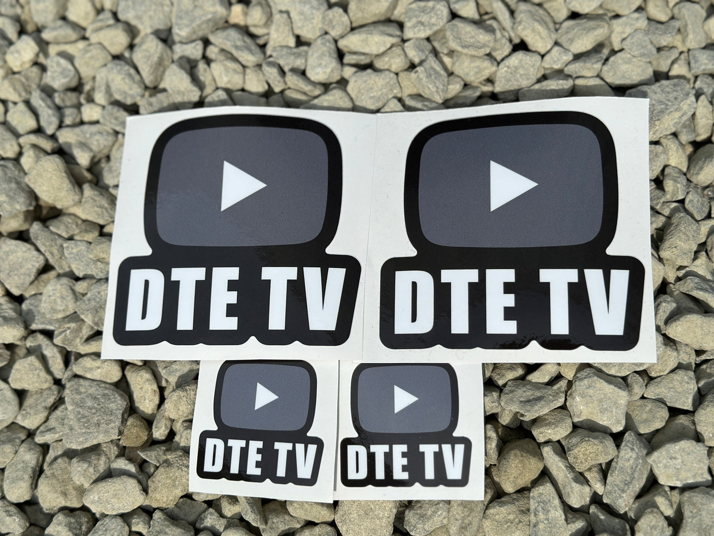 DTE TV stickers